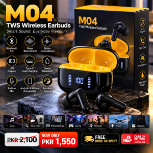 TWS Wireless Earbuds Black Edition