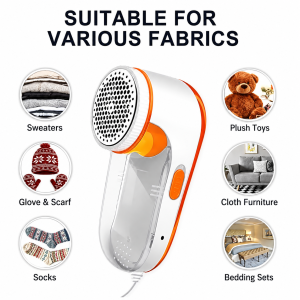 Lint Remover Nova Electric NLR-208 Sharp Rotary Blades for Wool, Sweaters & Fabric Care