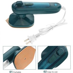 Portable Mini Steam Iron – Handheld Garment Steamer for Clothes, Quick Wrinkle Removal, Travel Friendly